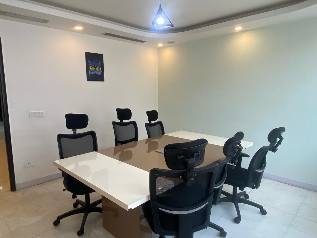 meeting room in coworking space