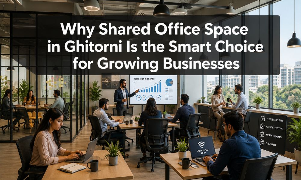 Why Shared Office Space in Ghitorni Is the Smart Choice for Growing Businesses