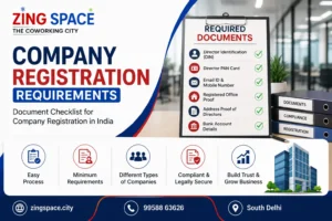 Company registration requirements and documents needed in India