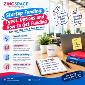 Startup funding types, funding options and steps to get funding for a new business